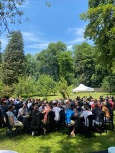 événement dans le parc du château