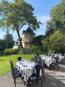 événement dans le parc du château